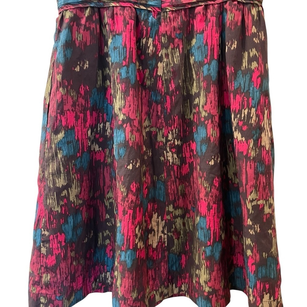 Halogen Women’s Spaghetti Strap Dress Multicolor Pattern Petite Size: 2P - Picture 6 of 8